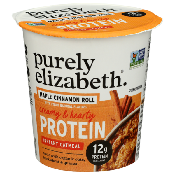 Purely Elizabeth Maple Cinnamon Roll Protein Instant Oatmeal