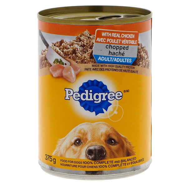 Dollarama Pedigree Chopped Ground Dinner With Chicken Wet Dog Food Same ...