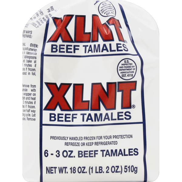 XLNT Tamales, Beef