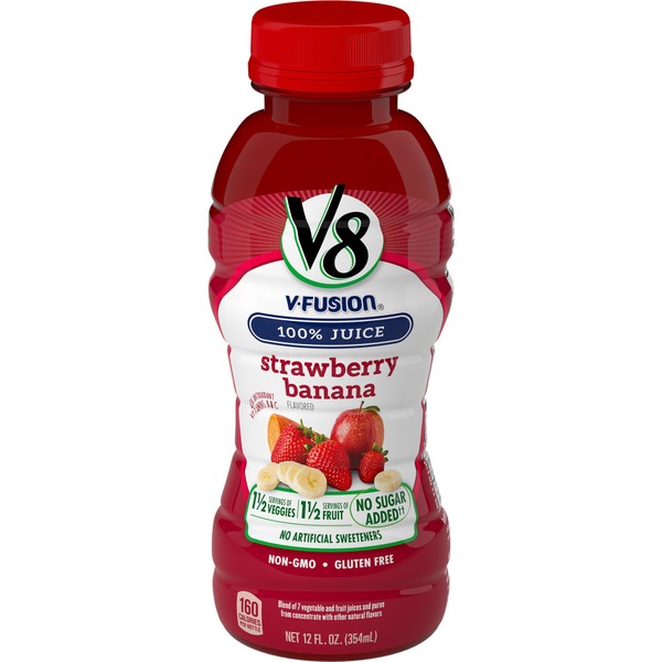 V8® Juice Blend, Strawberry Banana (12 fl oz) from Smart & Final