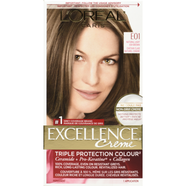 L'Oreal Excellence Creme Triple Protection Color E01 Same-Day Delivery ...