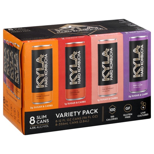 Kyla Hard Kombucha, Variety Pack