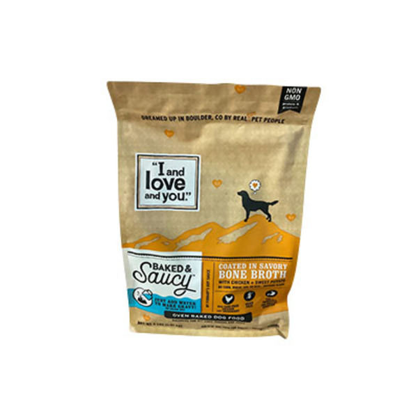 I and love and you Baked & Saucy - Dry Dog Food - Chicken + Sweet Potato