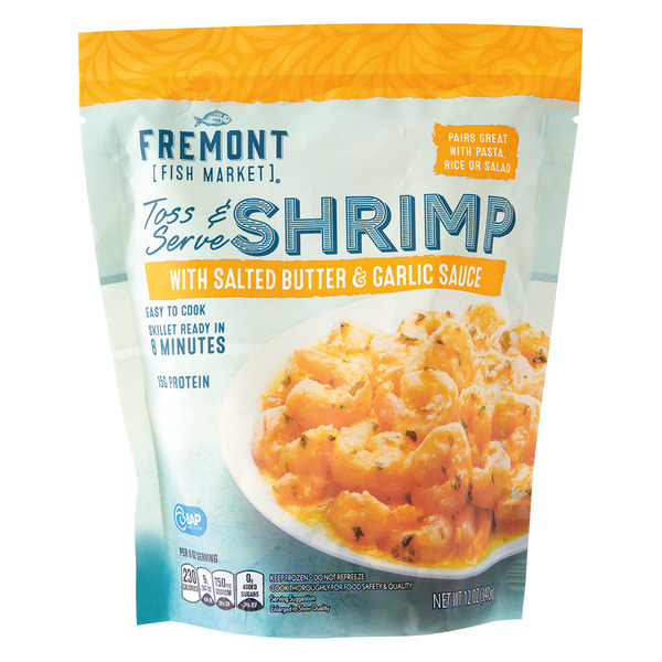 Fremont Fish Market Garlic & Butter Toss n' Serve Shrimp
