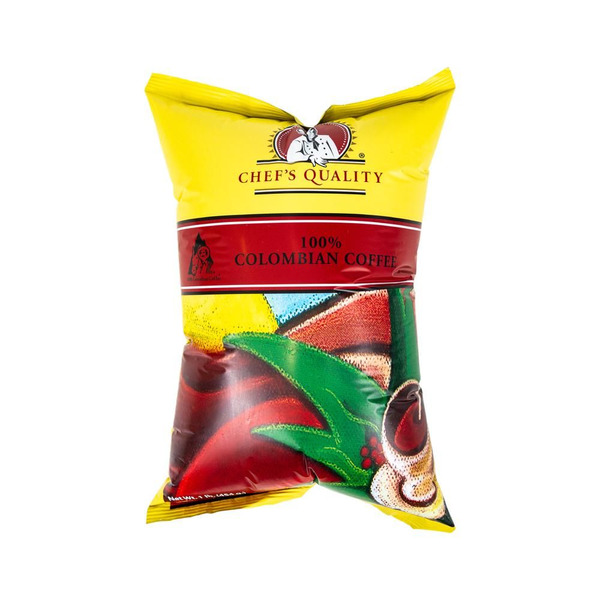Chef's Quality - 100% Columbian Coffee - 1 lb pkgs