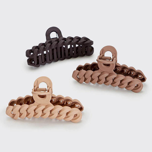 Kitsch Recycled Plastic Big Chain Large Claw Clip