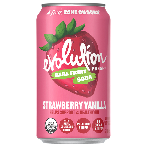 Evolution Strawberry Vanilla Soda Same-Day Delivery or Pickup | Publix
