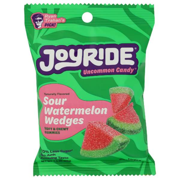 Joyride Sour Watermelon Wedges Candy