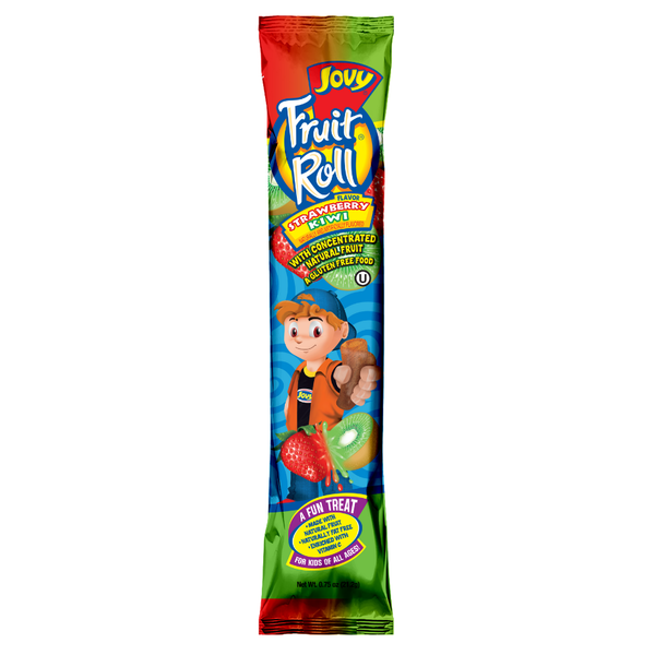 Jovy Fruit Roll  Fruit Roll Strawberry Kiwi