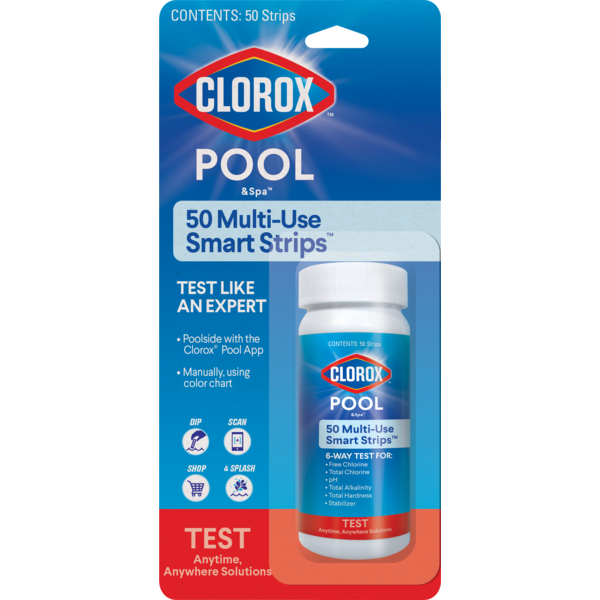 Clorox Pool&Spa 50 -Pack Pool Test Strips