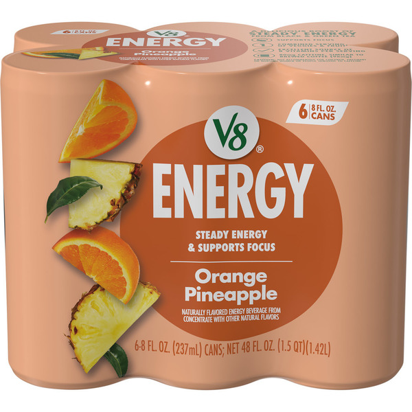 シャンプー victory V8 Energy V-Fusion + Energy Orange Pineapple Vegetable & Fruit