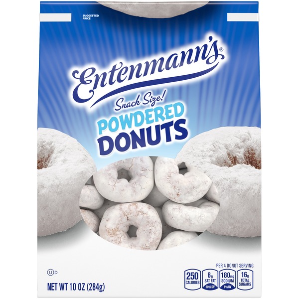 Entenmann's Powdered Bagged Donuts (10 oz) Instacart