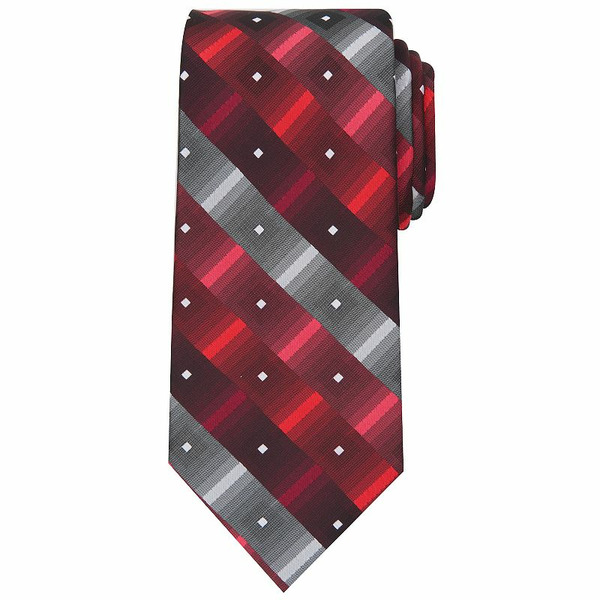 Bespoke Apothecary Men's Geometric Tie - Red Byron