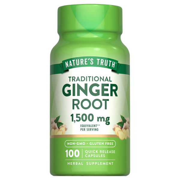 Nature's Truth Ginger Root Capsules Same-Day Delivery | Don Quijote