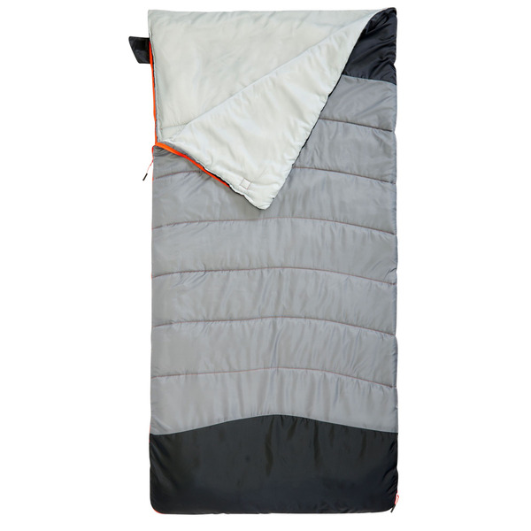 Quest Timber Oversized Rec Sleeping Bag, 50 - Black