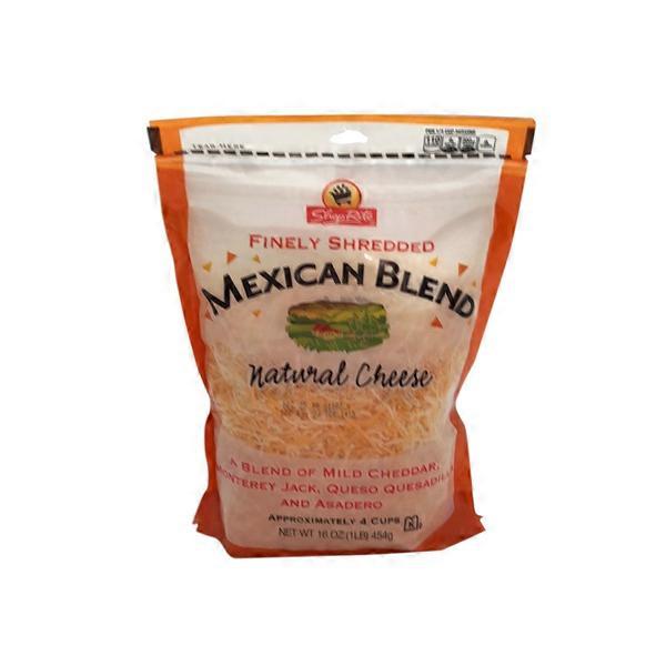 ShopRite Finely Shredded Mexican Blend Natural Cheese (16 oz) Instacart