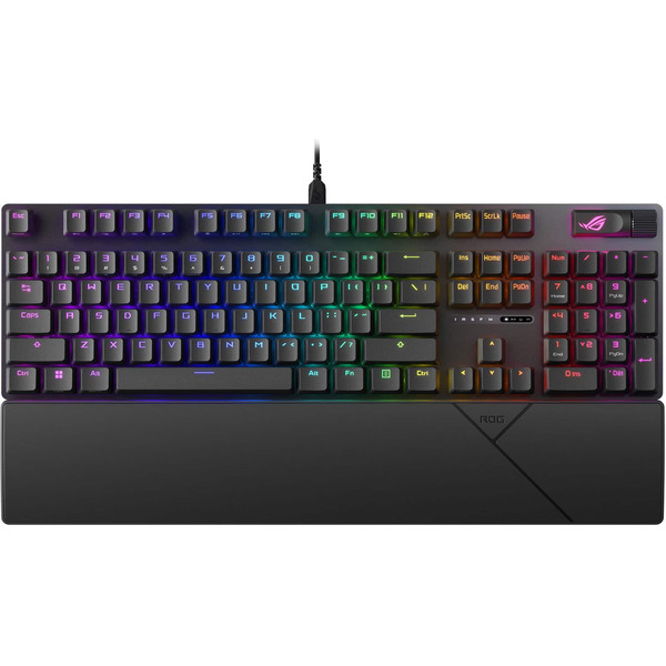 ASUS Strix Scope II X Full-Size Wireless Mechanical RGB Gaming Keyboard With Hot-Swappable ROG NX Snow Switches - Black