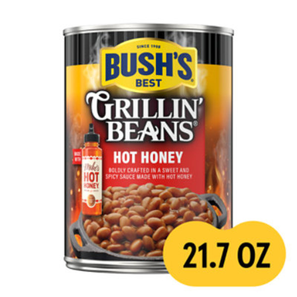 Bush's Best Hot Honey Grillin' Beans