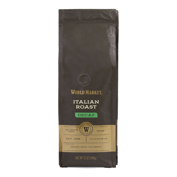 World Market® Decaf Italian Roast Ground Coffee 12 Oz.