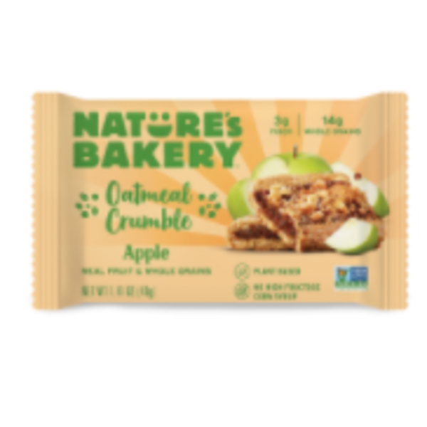 Nature's Bakery - Oatmeal Crumble Bars, Apple - 12 ct