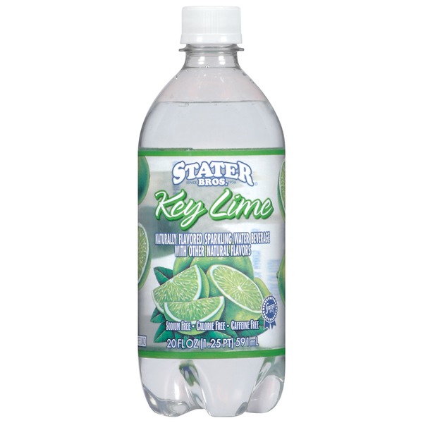 Stater Bros Key Lime Sparkling Water (20 fl oz) Instacart