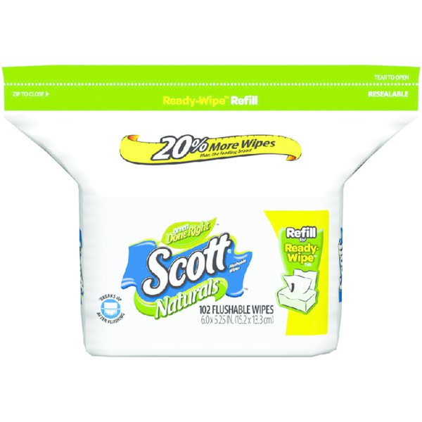 Scott Flushable Wipes - Thumbnail 3