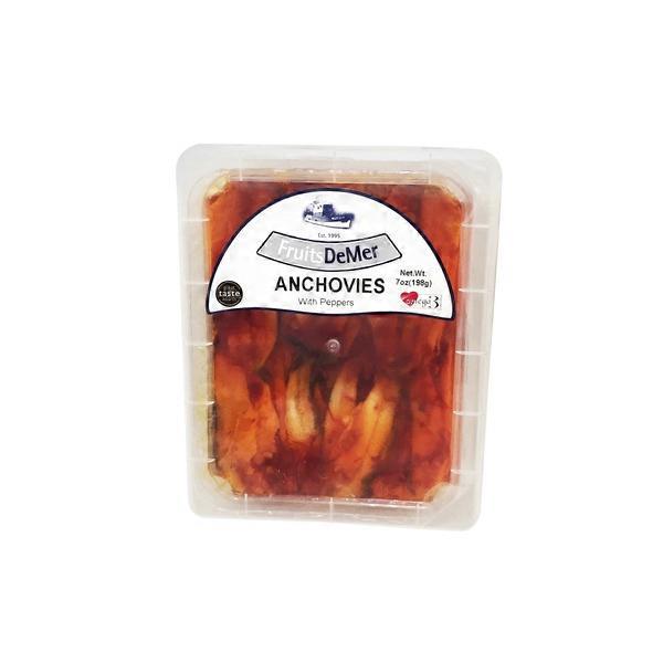 Fruits De Mer Anchovies With Peppers (7 oz) Instacart
