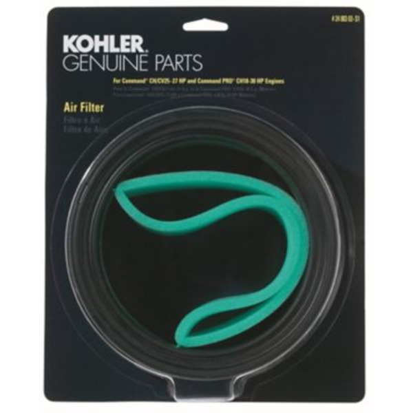 Kohler Lawn Mower Air Filter with Pre-Cleaner for Select Kohler Command Models