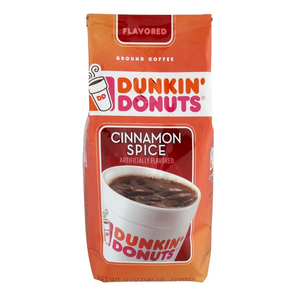 Dunkin' Donuts Cinnamon Spice Ground Coffee (12 oz) Instacart