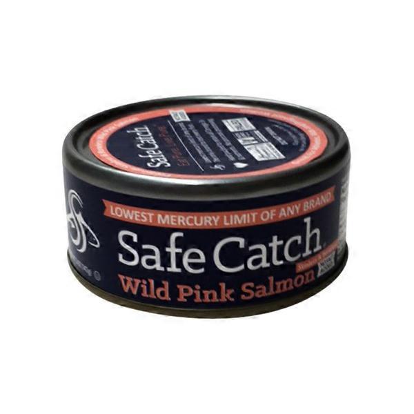 Safe Catch Skinless & Boneless No Salt Added Wild Pacific Pink Salmon (5 oz) from Falletti Foods