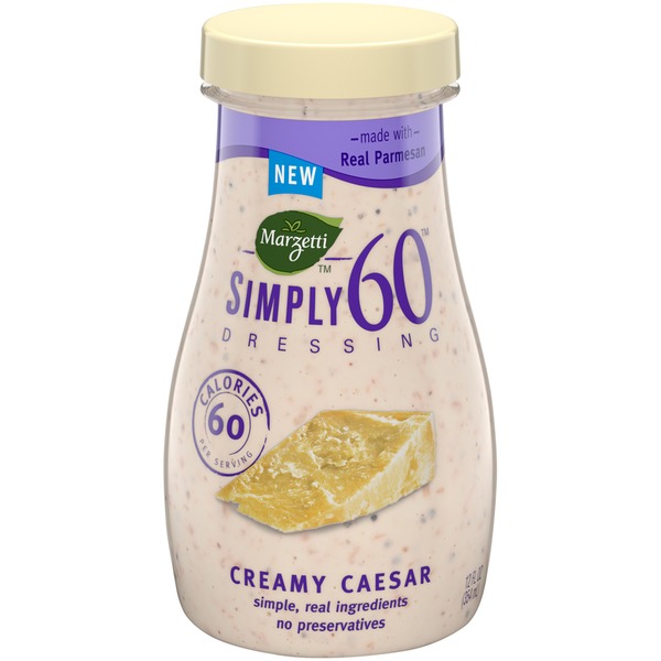 Marzetti Simply 60 Creamy Caesar Dressing (12 fl oz) Instacart