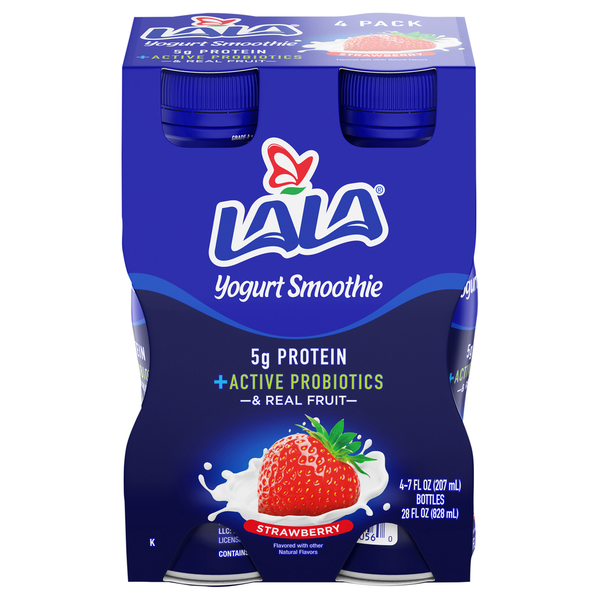 LALA Strawberry Yogurt Smoothie