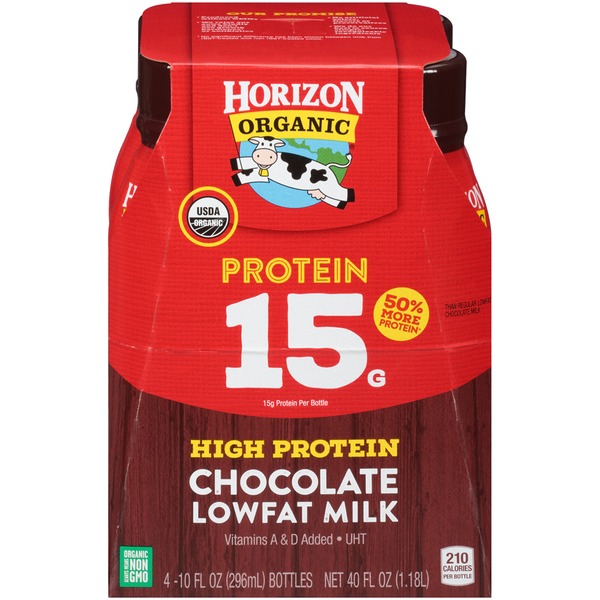 Horizon Organic High Protein Low Fat Chocolate Milk (10 fl oz) from Cub