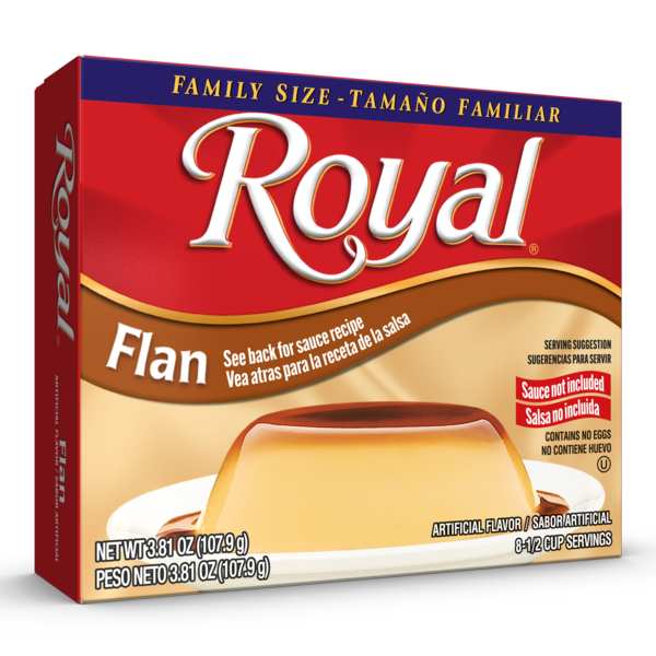 Royal Flan - No Caramel (8 Servings)