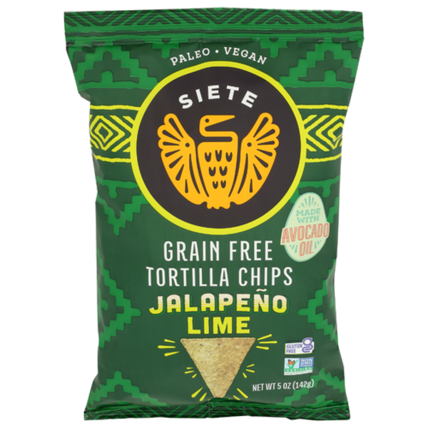 Siete Jalapeno Lime Grain Free Tortilla Chips