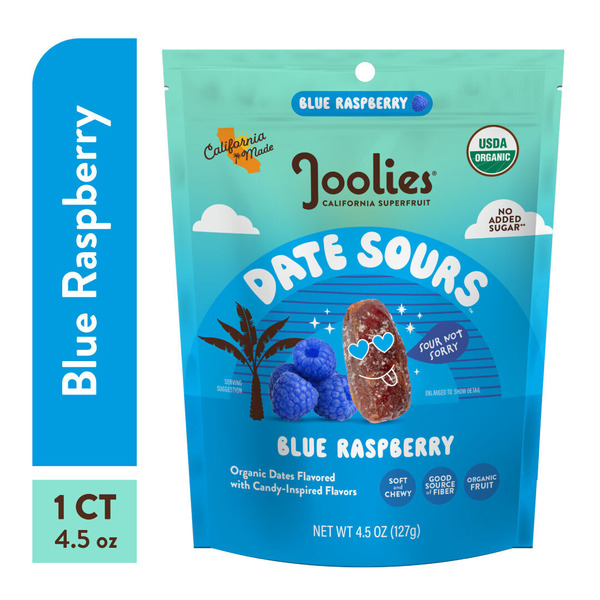 Joolies Organic Blue Raspberry Date Sours Same-Day Delivery or