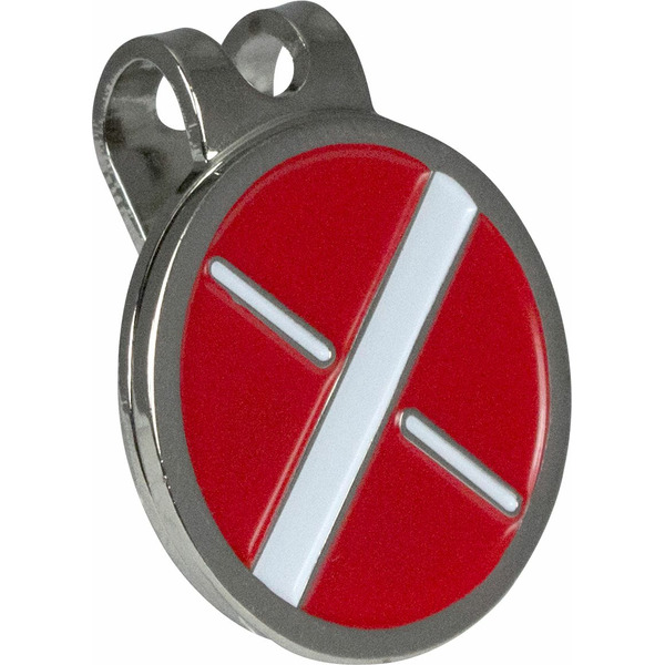 Maxfli Metal Ball Marker & Hat Clip Set