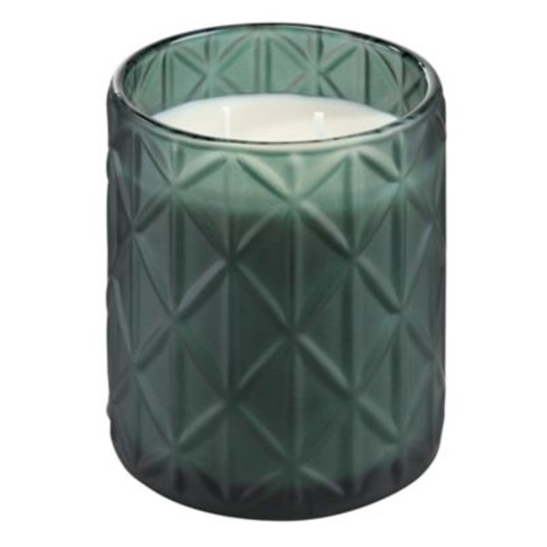 Red Shed Nordic Fir Scented Color Glass Candle, 16 oz., Green