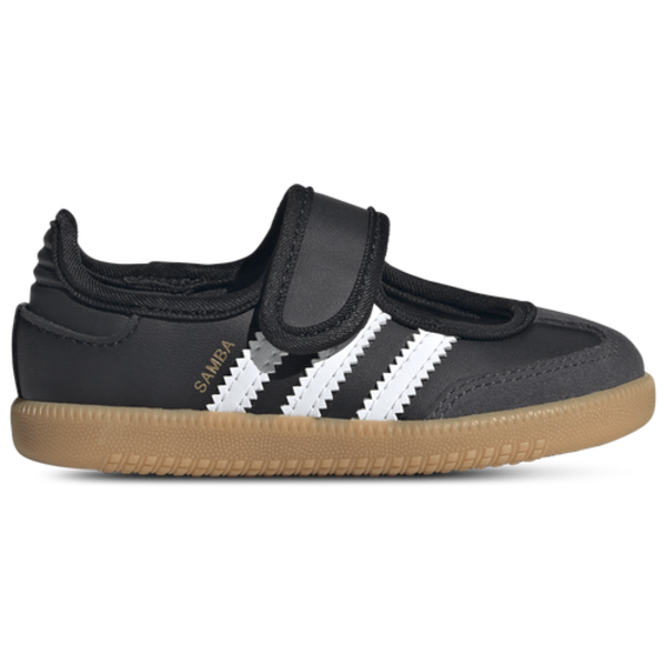 adidas Girls' Samba Jane Basketball Shoes, Size 7 - Core Black/Footwear White