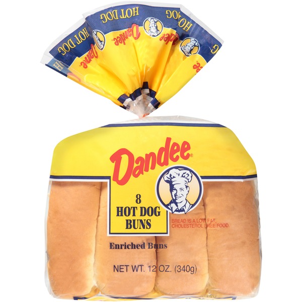 Dandee Enriched Hot Dog Buns (12 oz) Instacart