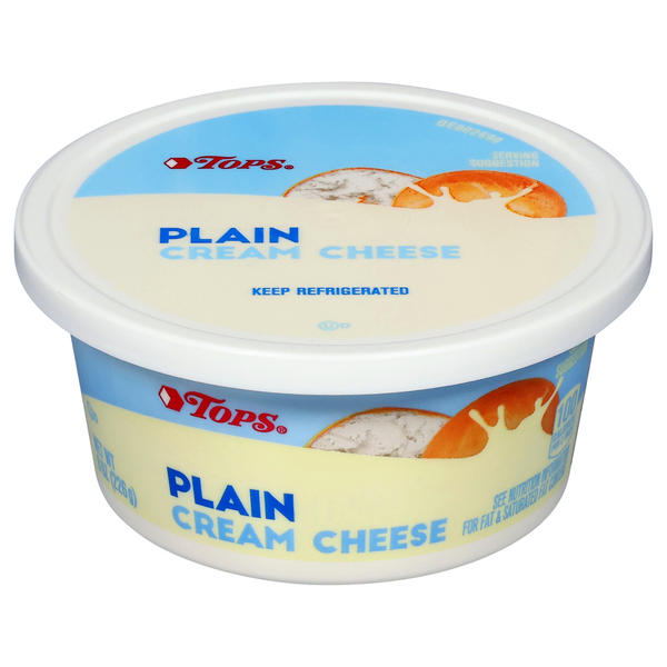 TOPS Plain Cream Cheese Same-Day Delivery or Pickup | Tops Markets