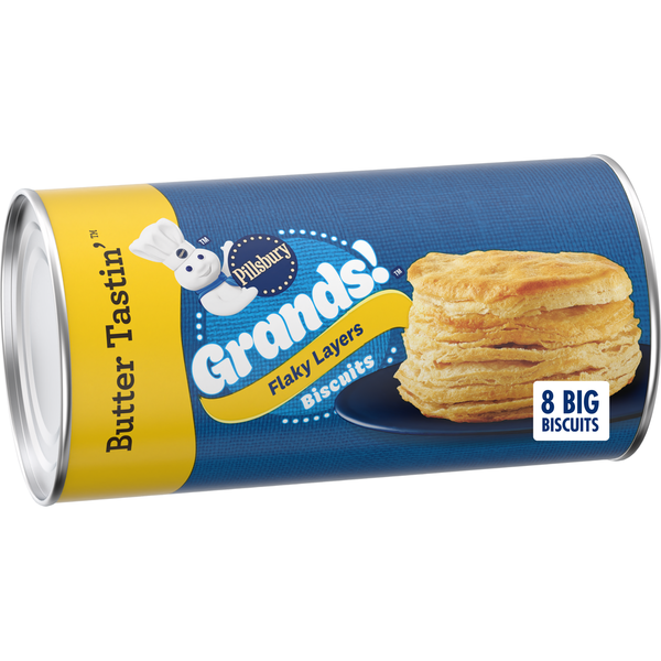 Pillsbury Grands! Flaky Layers Butter Tastin' Biscuits