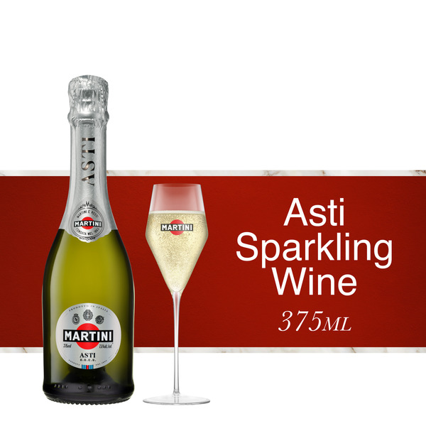 MARTINI Asti Sparkling Wine 7.5% 37.5Cl/375Ml Same-Day Delivery or