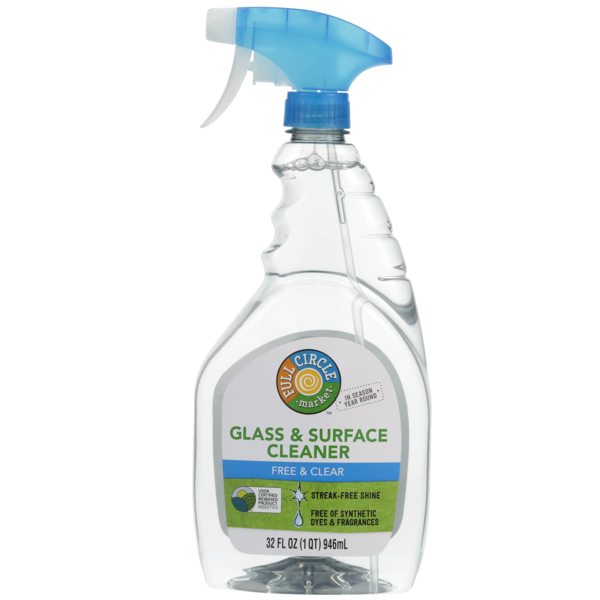 Full Circle Glass & Surface Cleaner, Free & Clear (32 oz) Instacart