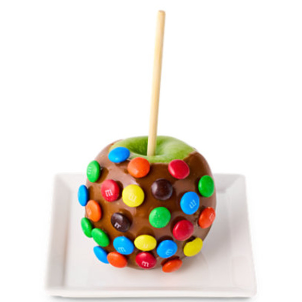 Gourmet M&M's Caramel Apple