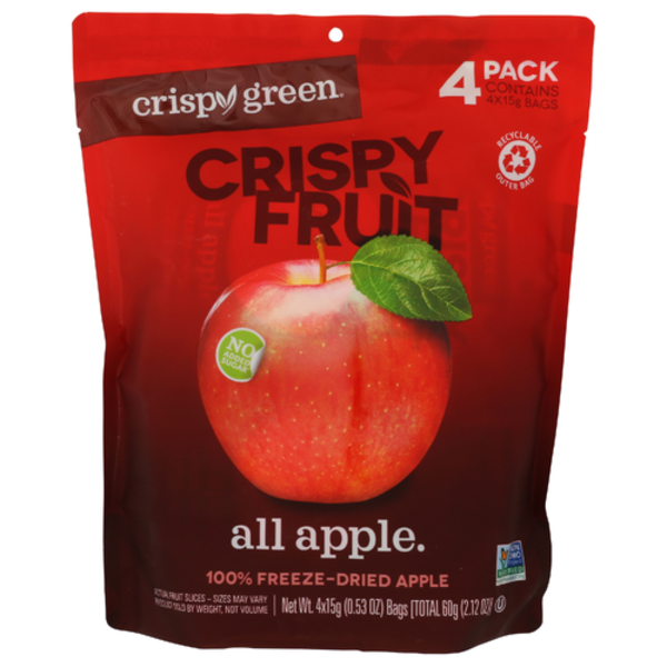 Crispy Green Crispy Fruit Freeze-Dried Apple 4 Pack Same-Day