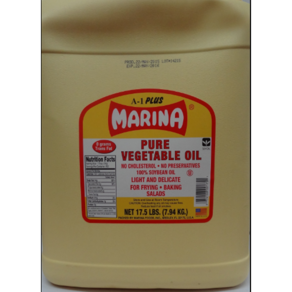 Marina - Vegetable Oil - 17.5 lbs