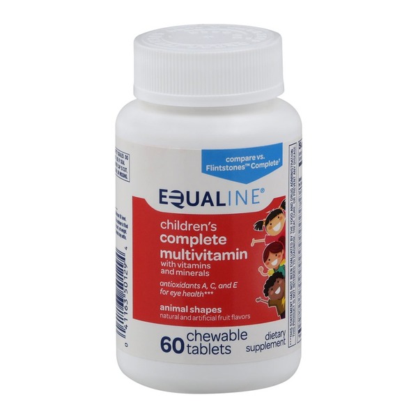 Equaline Multivitamin, Children's Complete, Chewable Tablets (60 each
