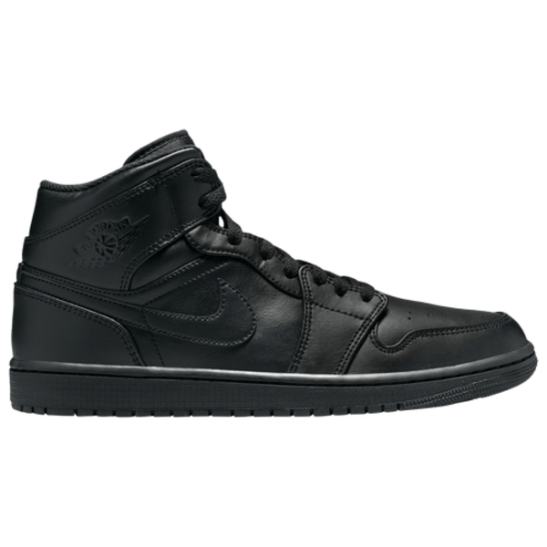 Nike Air Jordan 1 Mid Shoes - Black