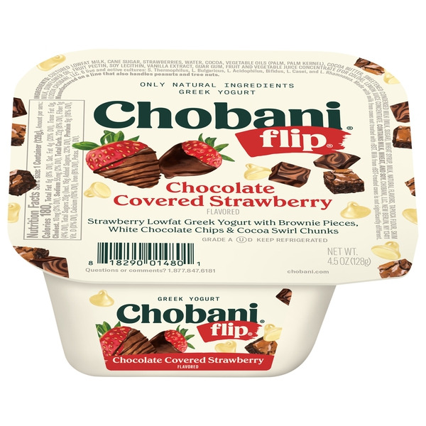 Chobani Yogurt, Chocolate Covered Strawberry, Greek Same-Day